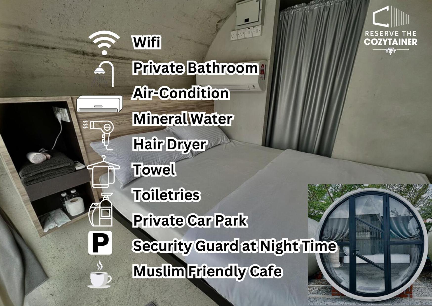 Reserve The Cozytainer Taiping Luaran gambar